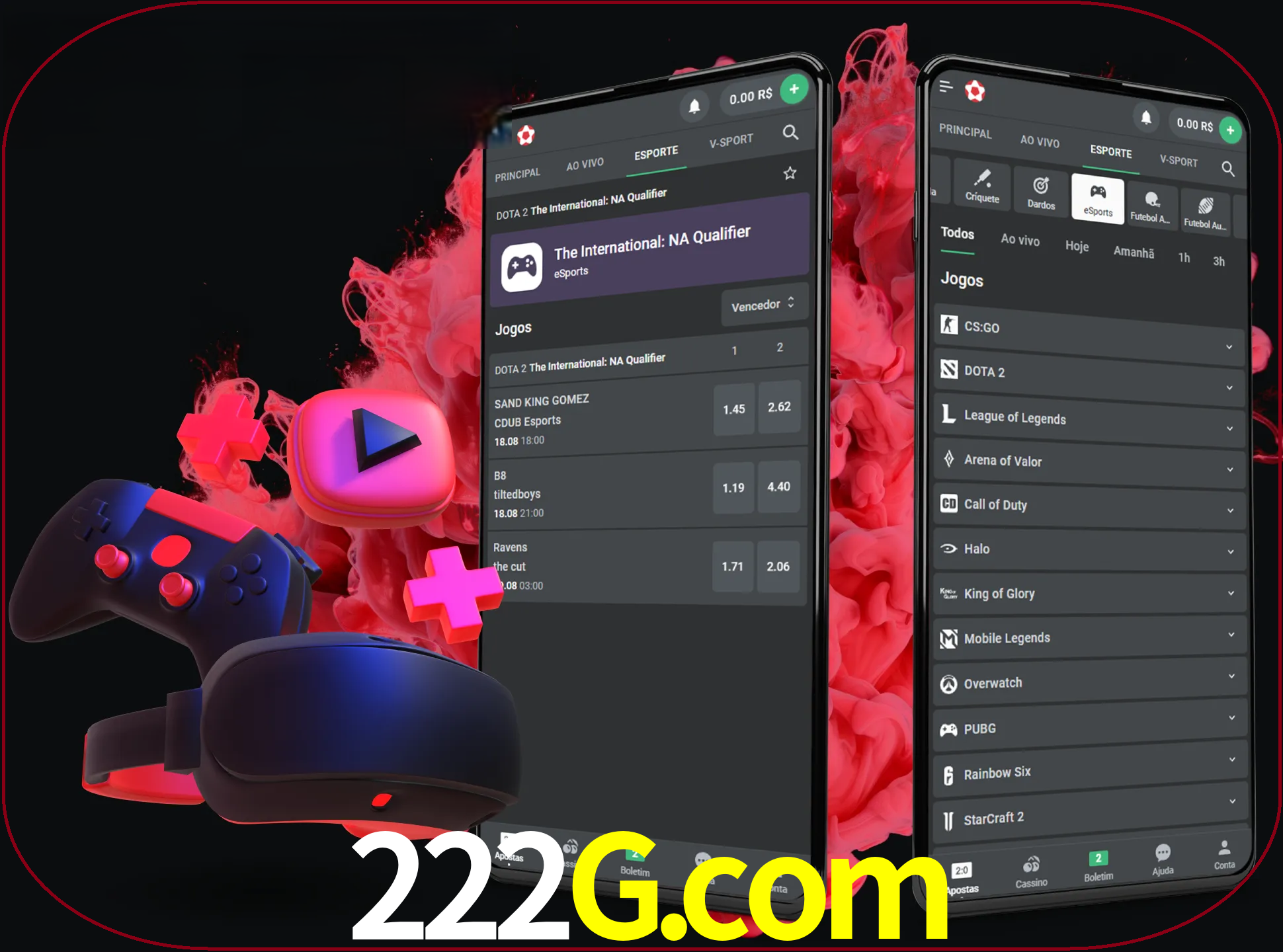 Para ter a aplicação móvel 222g no seu smartphone, basta descarregar o ficheiro apk e seguir as instruções.