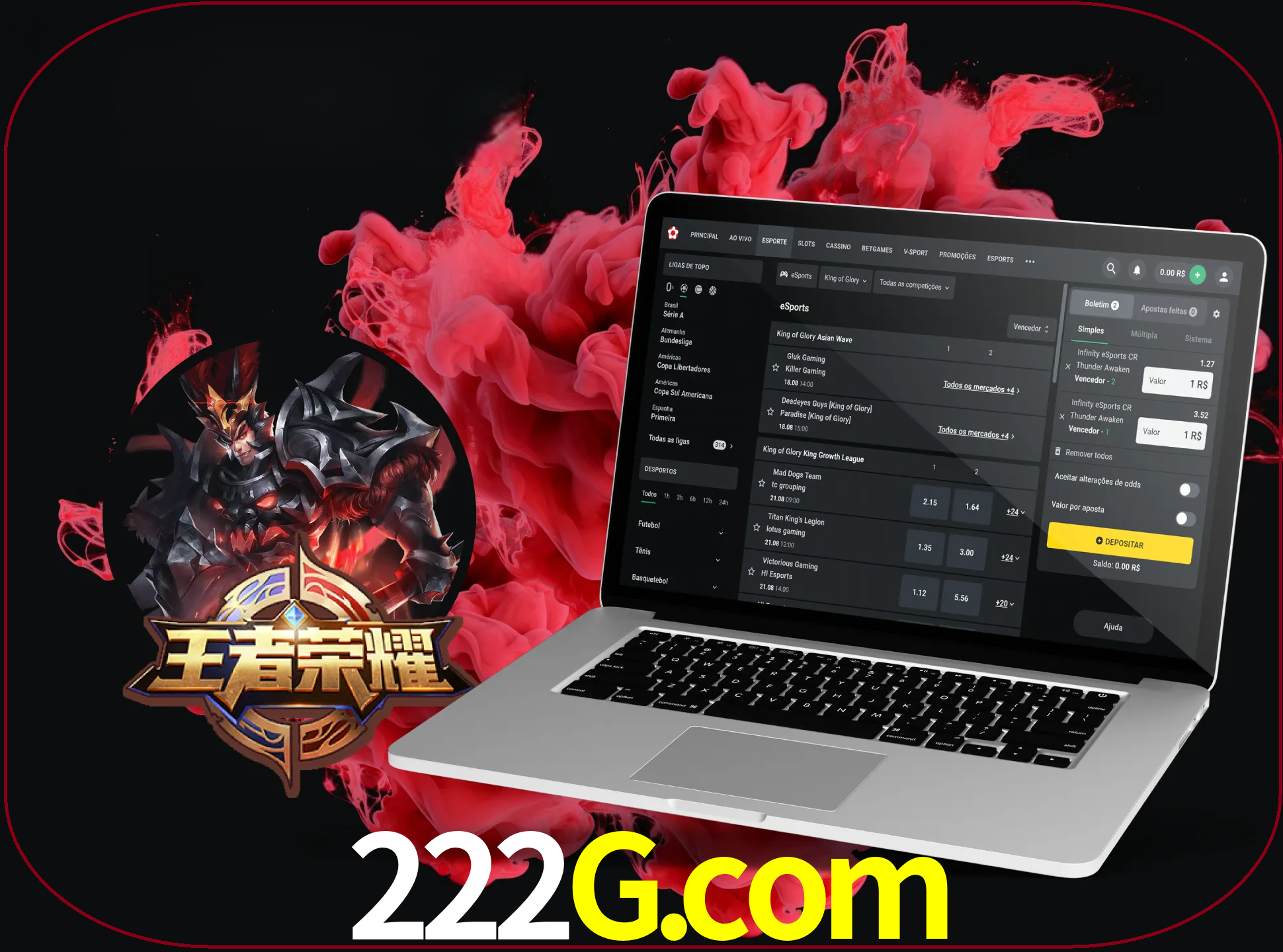 Um jogo global que conquistou os corações dos utilizadores de todo o mundo e que foi desenvolvido na China está disponível no 222g.