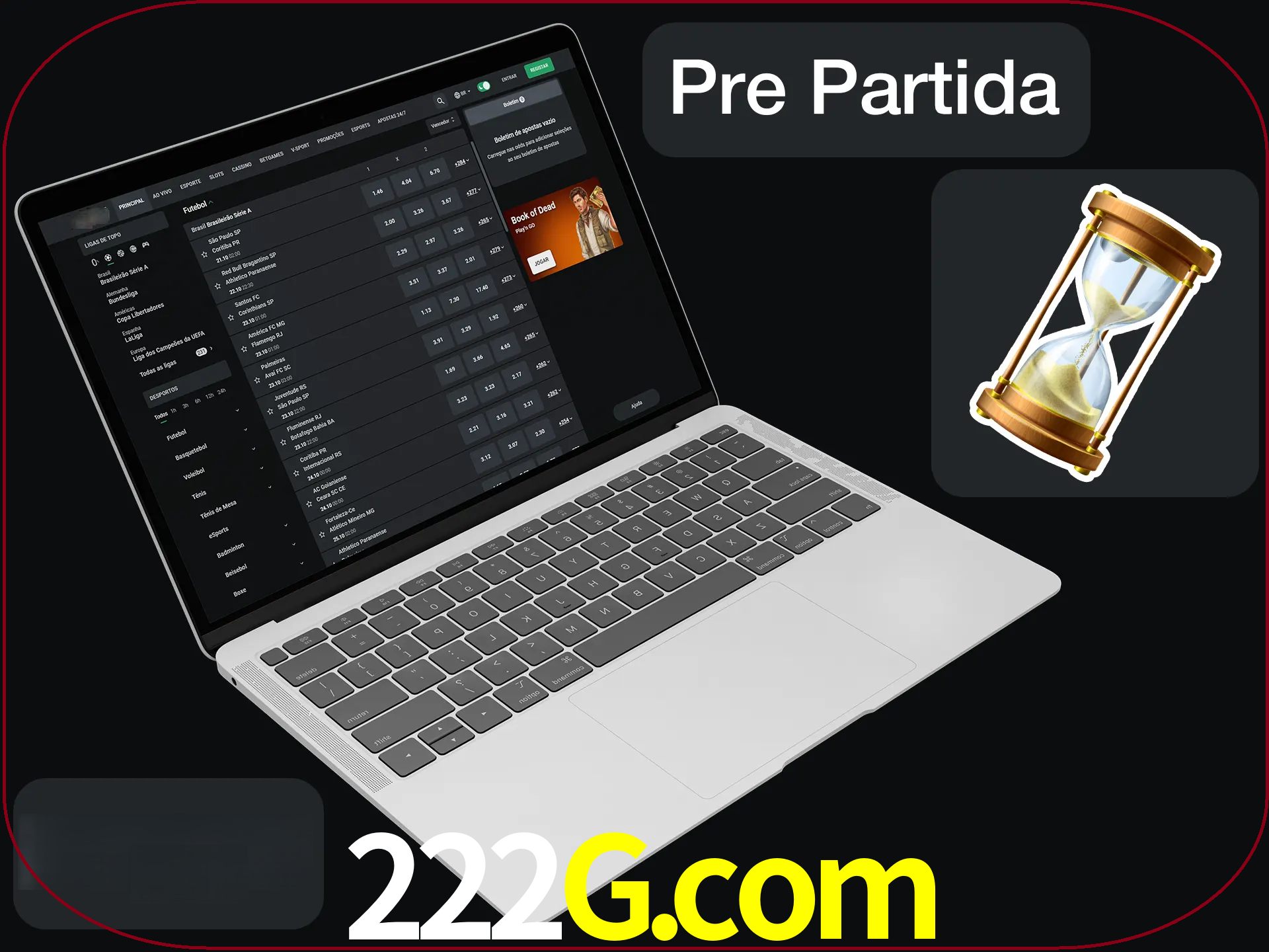 Fazer apostas em partidas futuras.